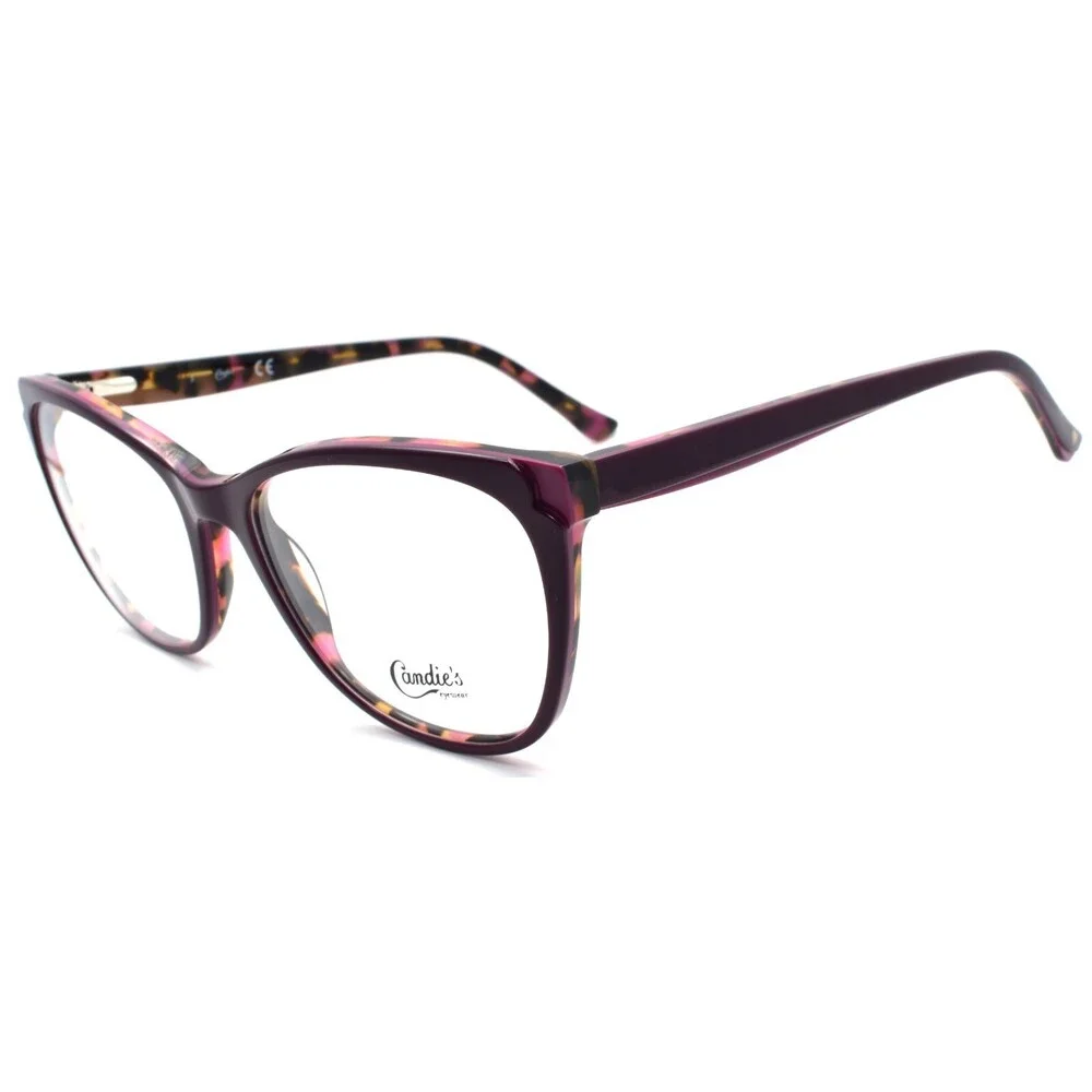 Candie's CA0188 081 Women's Eyeglasses Frames Cat Eye 53-17-140 Shiny Violet